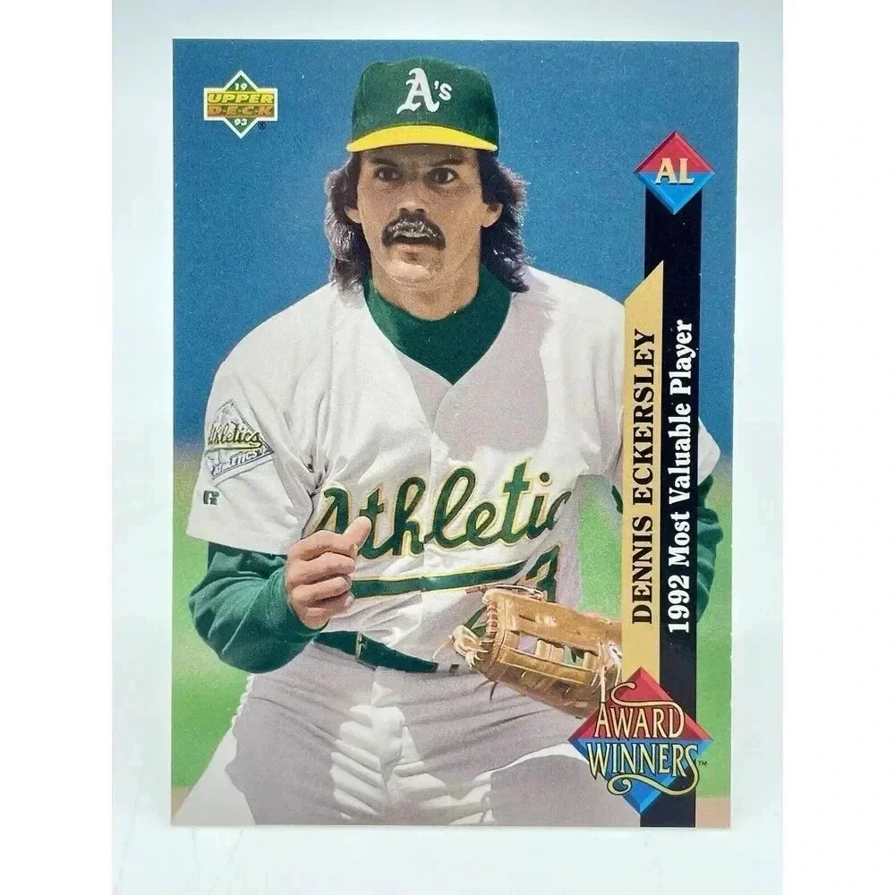 Dennis Eckersley #487 Oakland Athletics Baseball Team 1993 Upper Deck TCG Mint